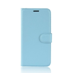 Kotelot Xiaomi Mi 9 Lite Classic Litchi Faux Leather