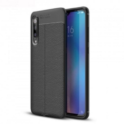 Kuori Xiaomi Mi 9 Double Line Litchi Leather Effect