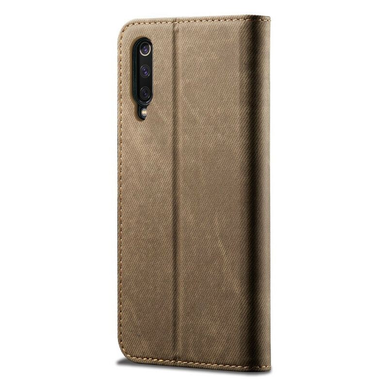 Puhelinkuoret Xiaomi Mi 9 Kotelot Flip Denim Kangas