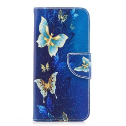 Kotelot Samsung Galaxy A8 2018 Butterflies In The Night