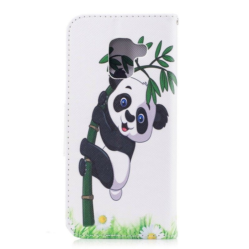 Kotelot Samsung Galaxy A8 2018 Panda Bambulla