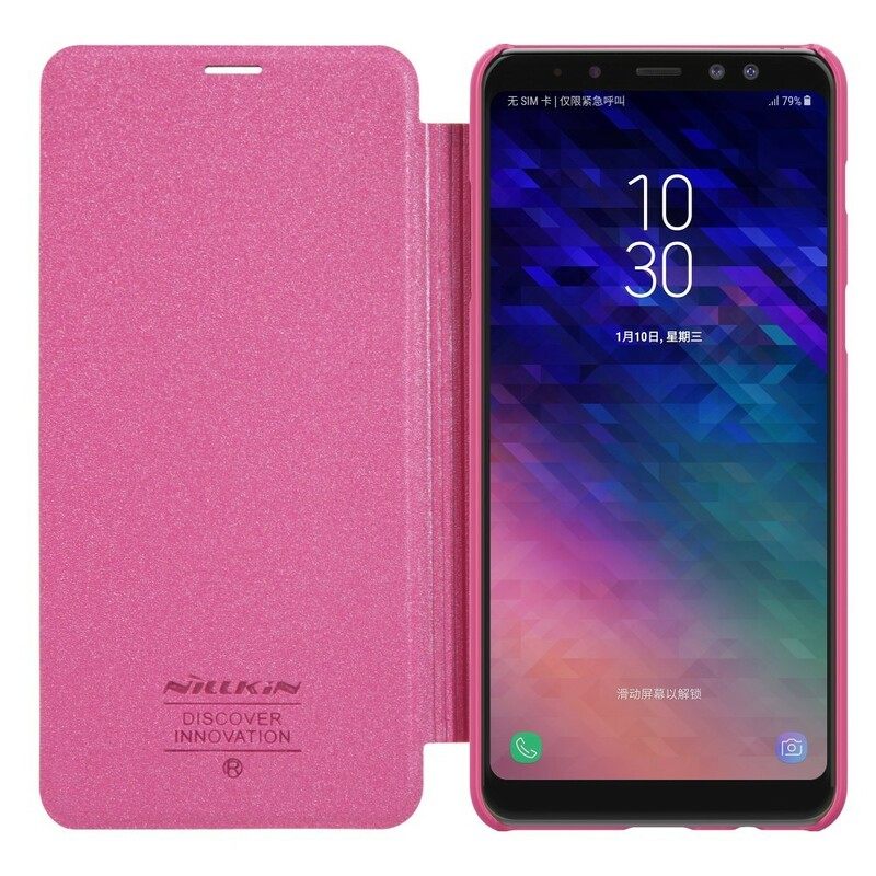 Puhelinkuoret Samsung Galaxy A8 2018 Kotelot Flip Nillkin