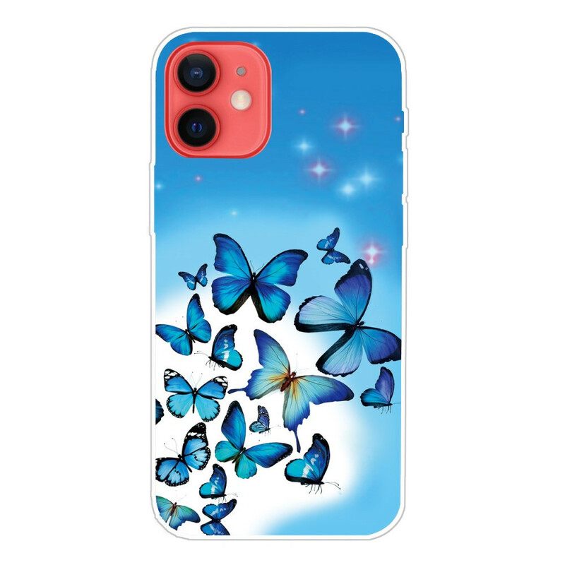 Case iPhone 13 Mini Butterflies Perhoset