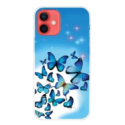 Case iPhone 13 Mini Butterflies Perhoset