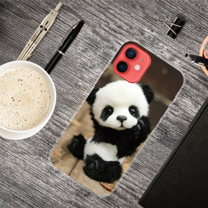 Case iPhone 13 Mini Flexible Panda