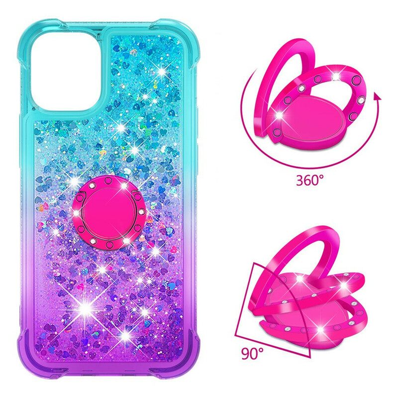 Case iPhone 13 Mini Glitter Ring Tuki