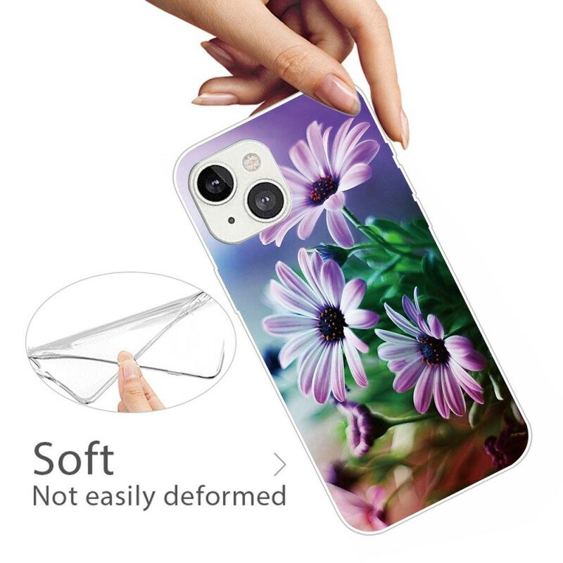 Case iPhone 13 Mini Realistiset Kukat