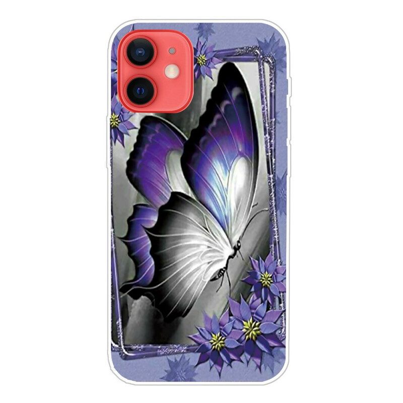 Case iPhone 13 Mini Royal Butterfly