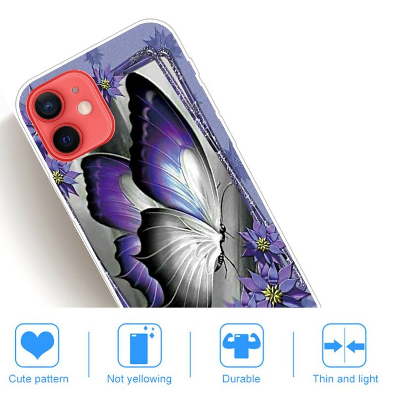 Case iPhone 13 Mini Royal Butterfly