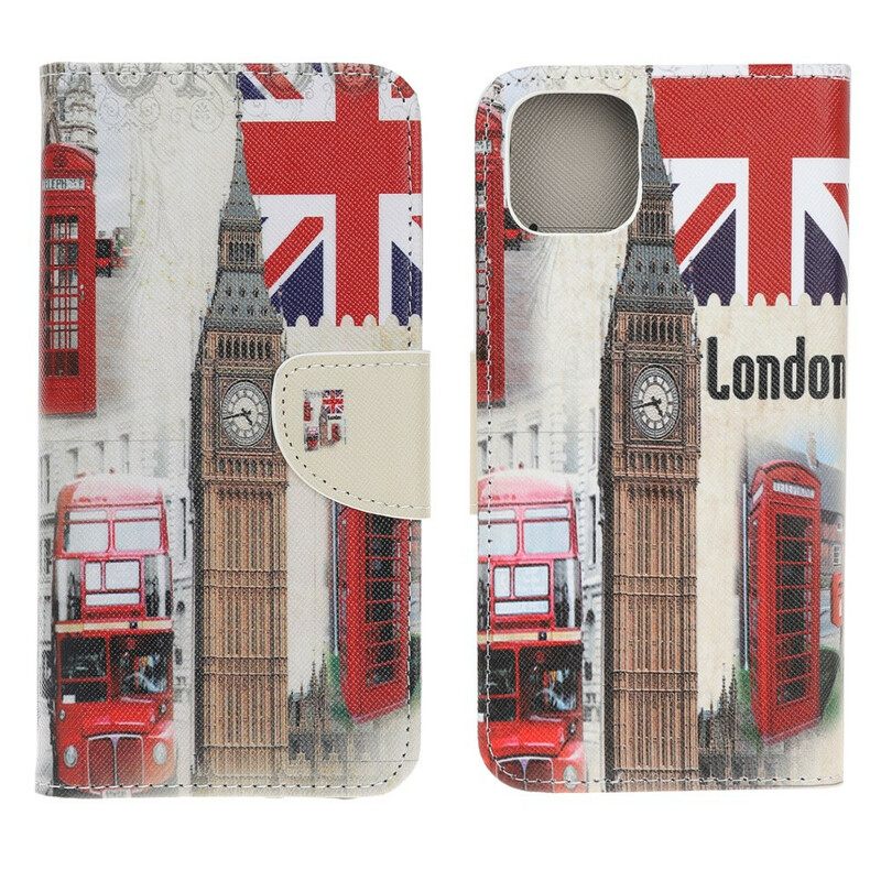 Flip Case iPhone 13 Mini London Life