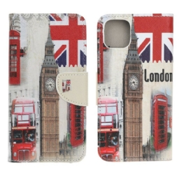 Flip Case iPhone 13 Mini London Life