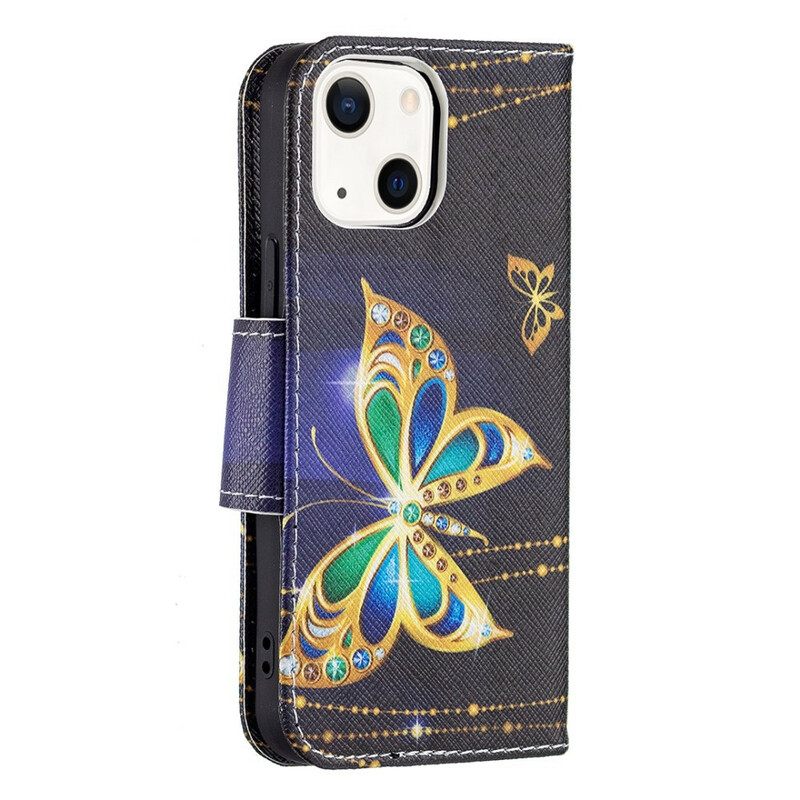 Kotelot iPhone 13 Mini Magic Butterfly