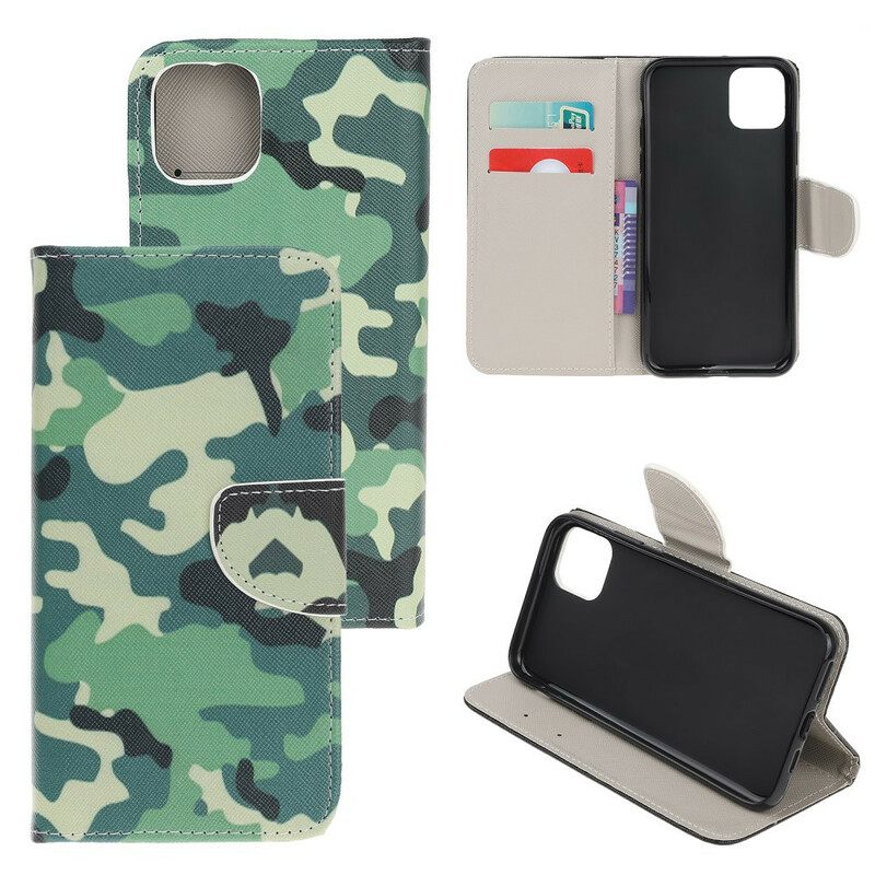 Kotelot iPhone 13 Mini Military Camouflage