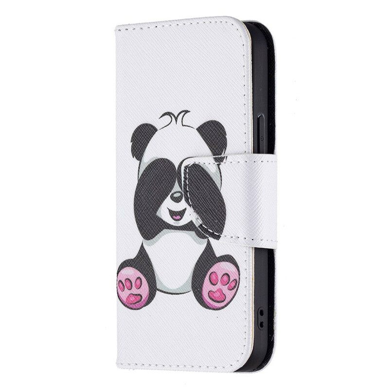 Kotelot iPhone 13 Mini Panda Hauskaa