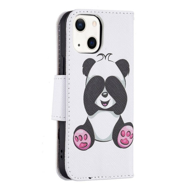 Kotelot iPhone 13 Mini Panda Hauskaa