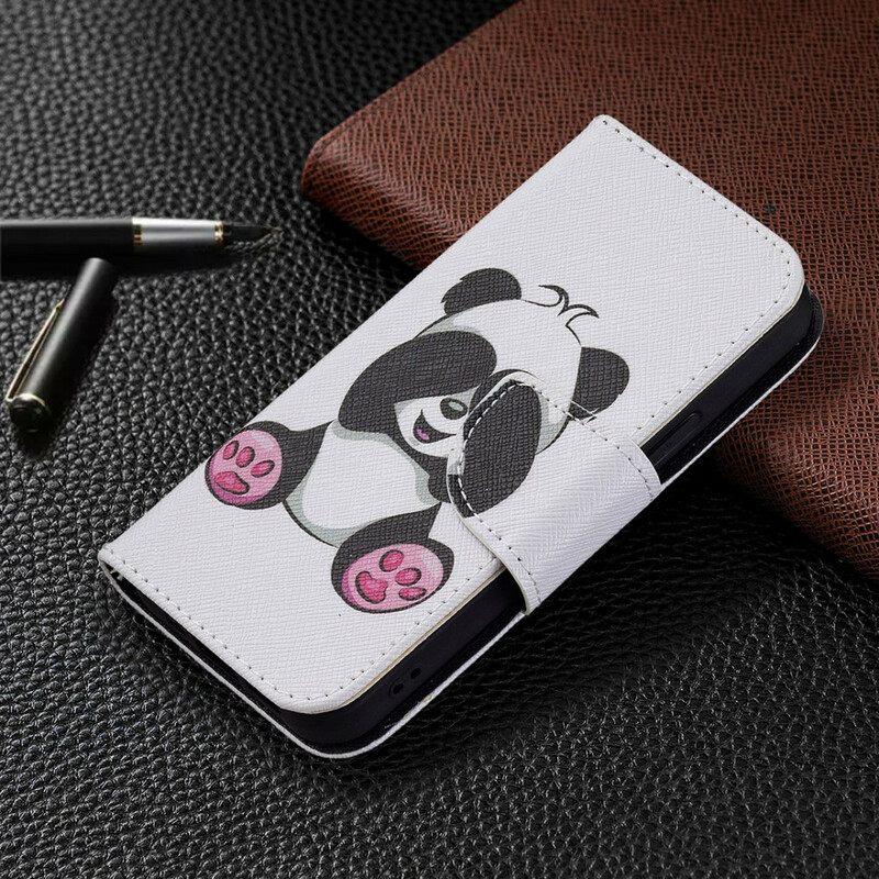 Kotelot iPhone 13 Mini Panda Hauskaa