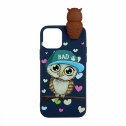 Kuori iPhone 13 Mini 3d Bad Owl