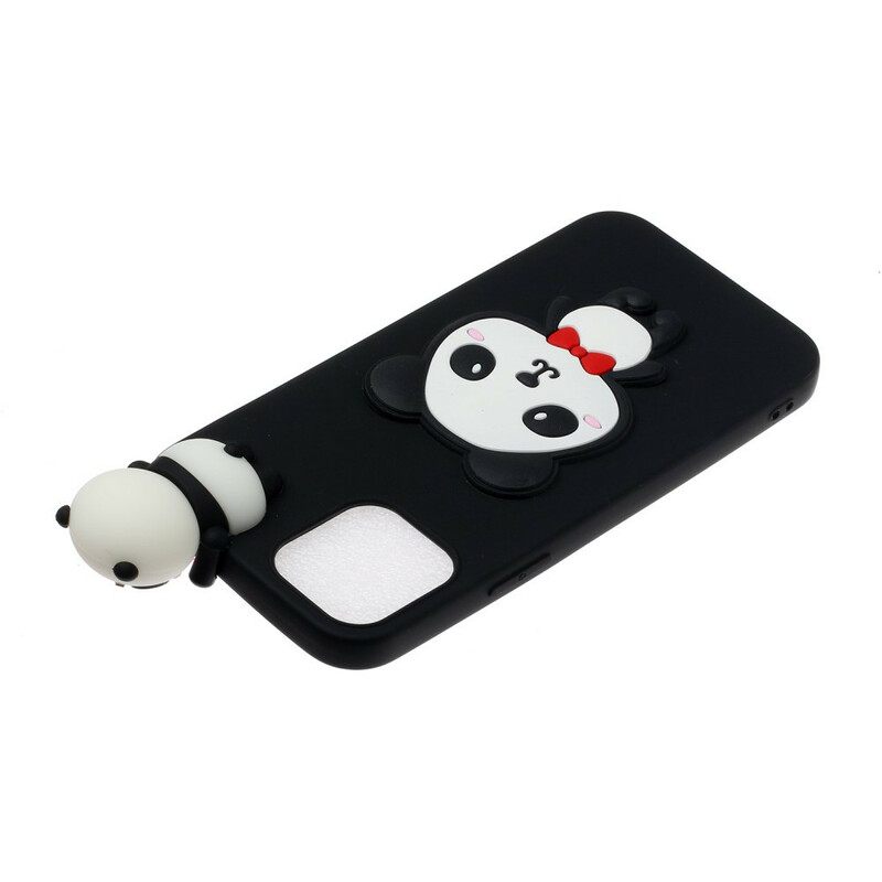 Kuori iPhone 13 Mini 3d Panda