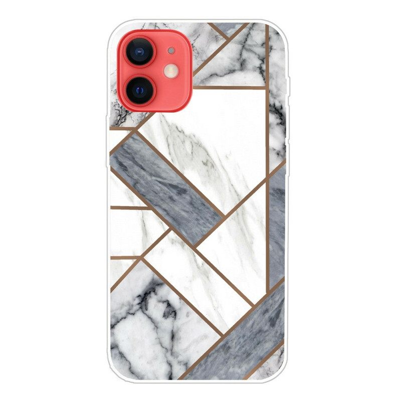 Kuori iPhone 13 Mini Decline Geometric Marble