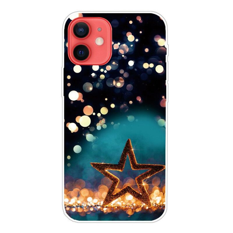 Kuori iPhone 13 Mini Flexible Star