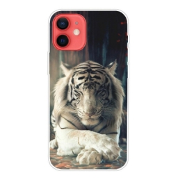 Kuori iPhone 13 Mini Flexible Tiger