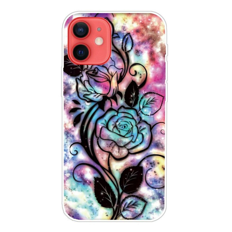 Kuori iPhone 13 Mini Flower Graphic