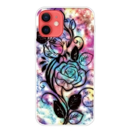 Kuori iPhone 13 Mini Flower Graphic