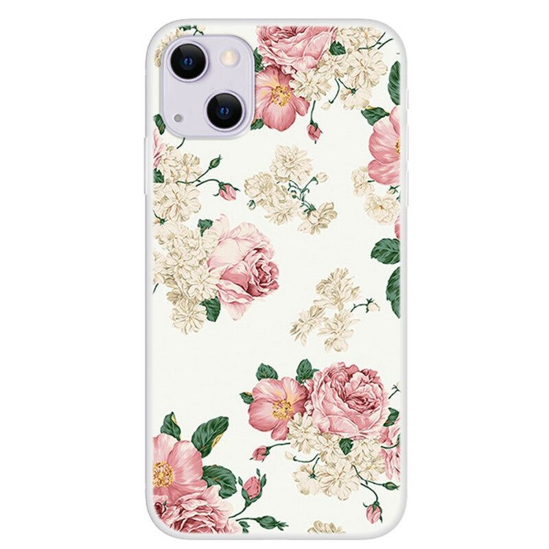 Kuori iPhone 13 Mini Liberty Flowers