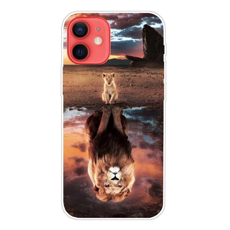 Kuori iPhone 13 Mini Lion Cubin Unelma