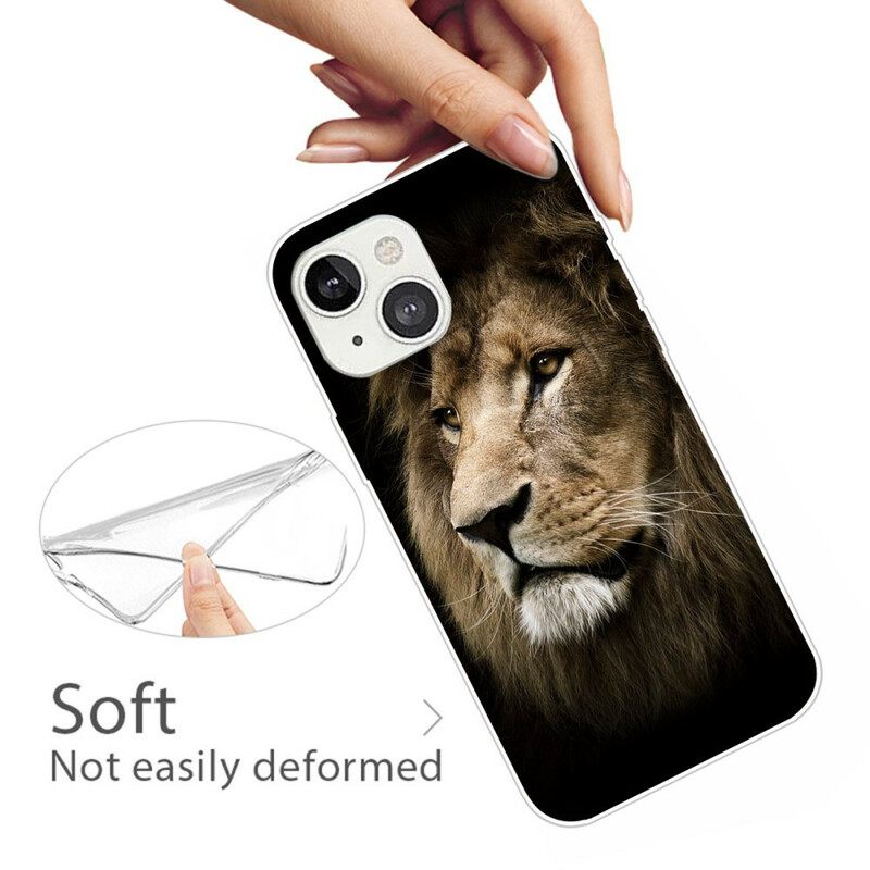 Kuori iPhone 13 Mini Lion Head