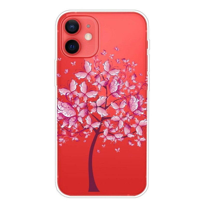 Kuori iPhone 13 Mini Pink Tree Top