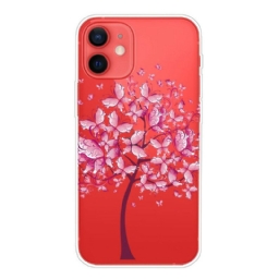 Kuori iPhone 13 Mini Pink Tree Top