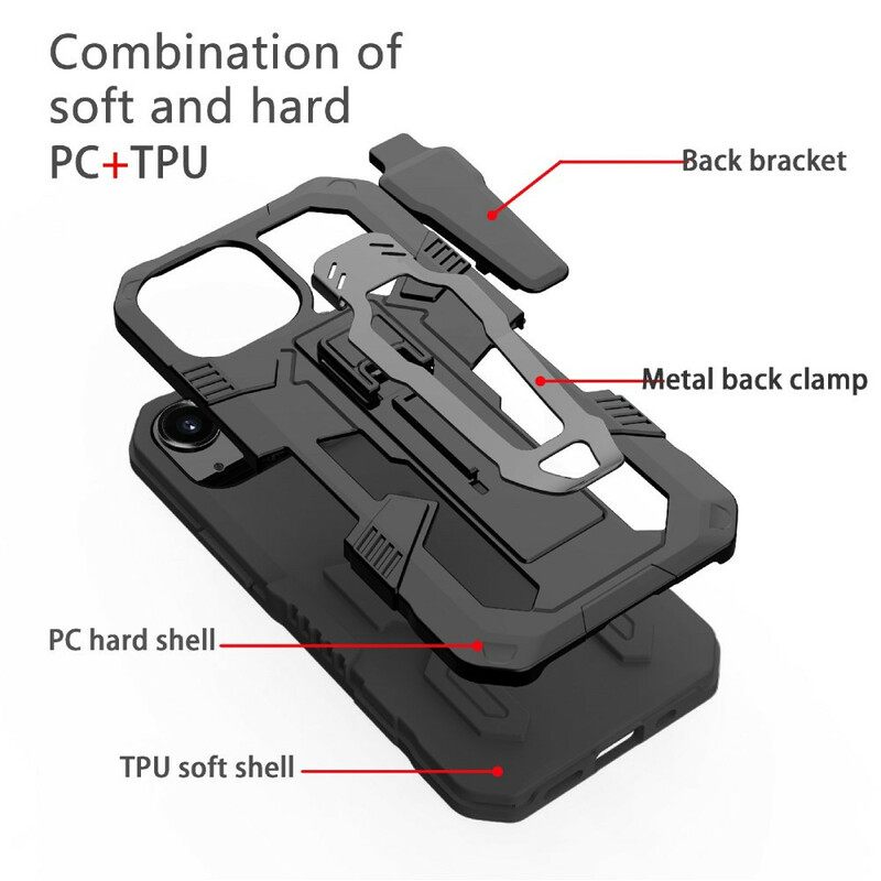 Kuori iPhone 13 Mini Robotti Vyöpidikkeellä