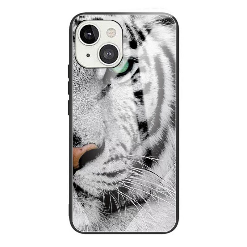 Kuori iPhone 13 Mini Tiger Tempered Glass