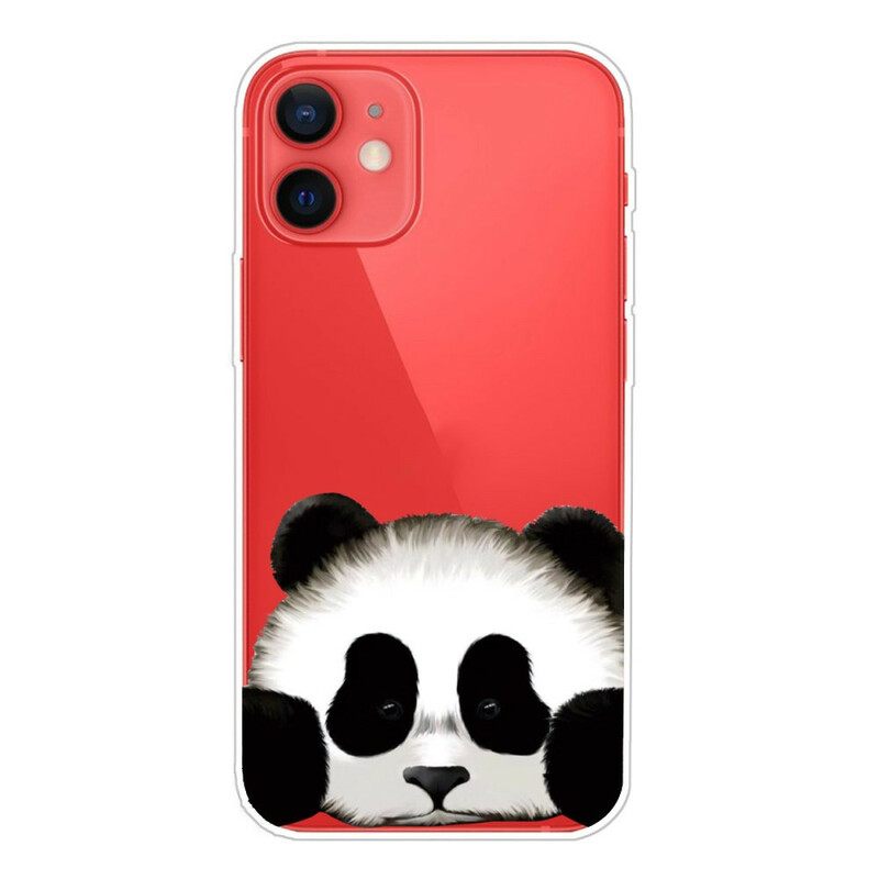 Kuori iPhone 13 Mini Transparent Panda