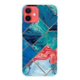 Kuori iPhone 13 Mini Variable Geometric Marble