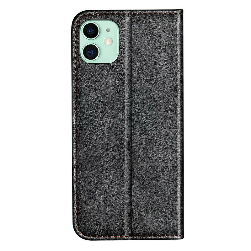 Puhelinkuoret iPhone 13 Mini Kotelot Flip Bicolor Leather Effect