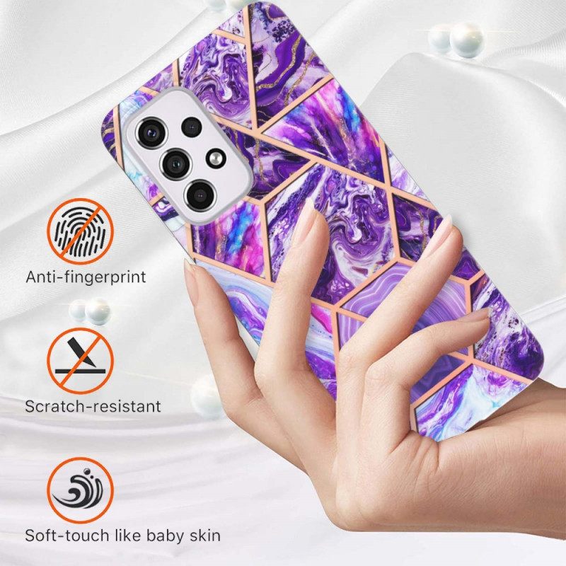 Case Samsung Galaxy A33 5G Marble Design Ultra