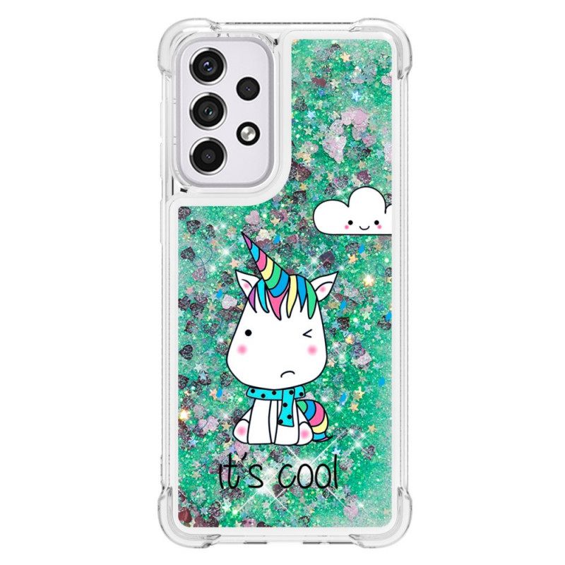 Case Samsung Galaxy A33 5G Unicorn Glitter