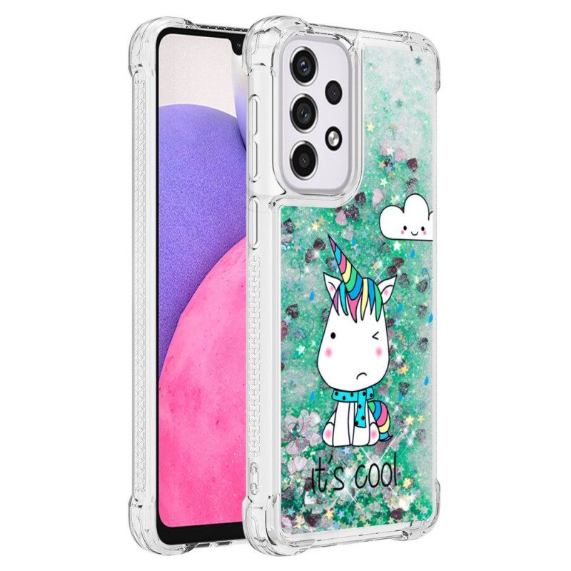 Case Samsung Galaxy A33 5G Unicorn Glitter