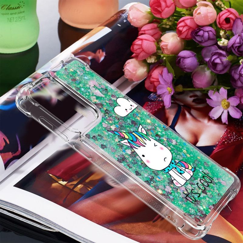 Case Samsung Galaxy A33 5G Unicorn Glitter