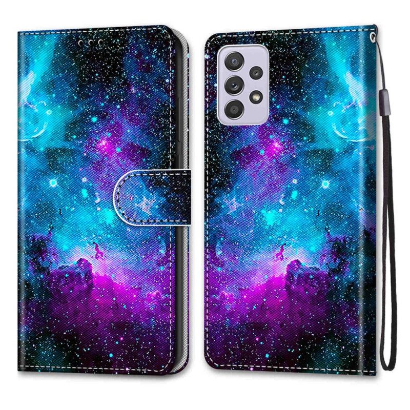 Flip Case Samsung Galaxy A33 5G Cosmic Sky