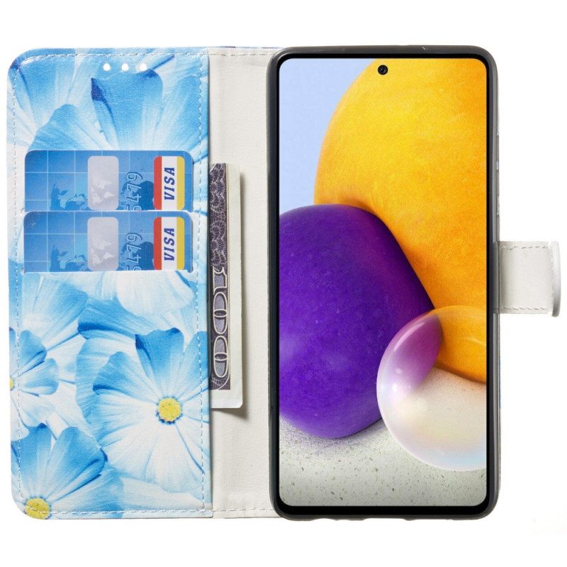 Flip Case Samsung Galaxy A33 5G Kukkatyyli