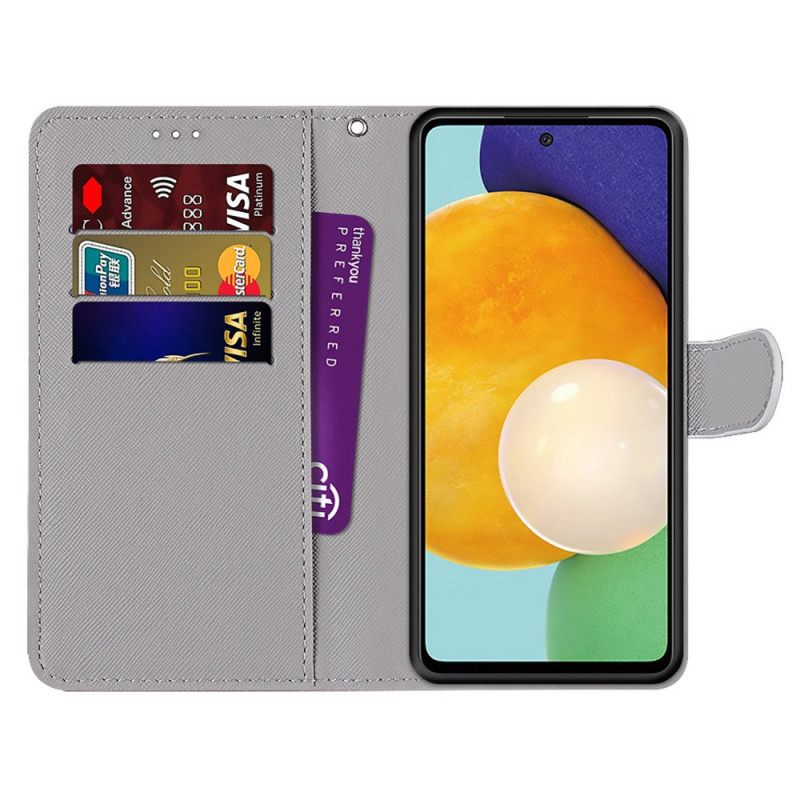 Flip Case Samsung Galaxy A33 5G Macarons