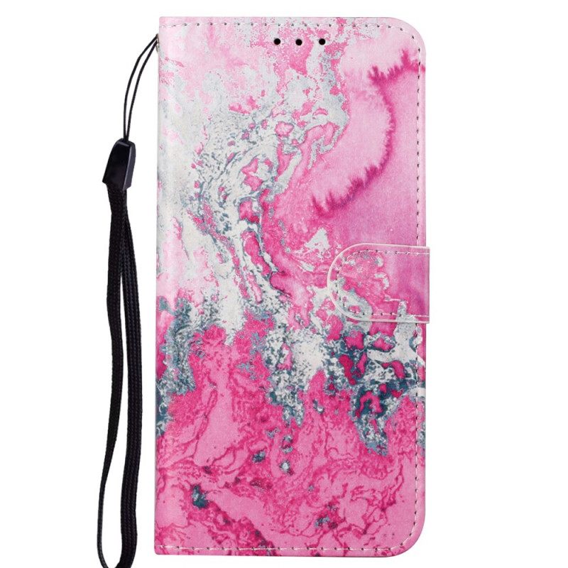 Flip Case Samsung Galaxy A33 5G Marmori-tyyli