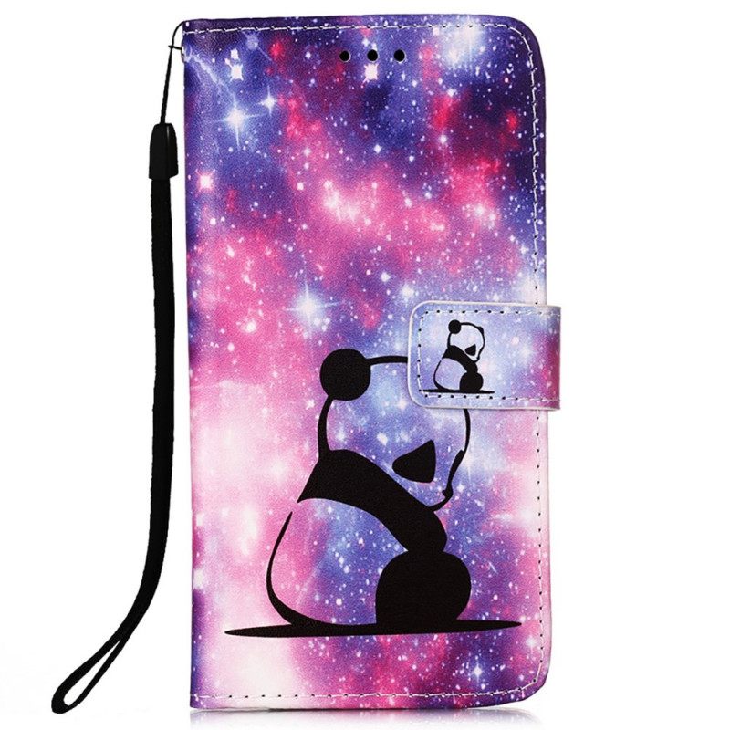 Flip Case Samsung Galaxy A33 5G Panda Galaxy