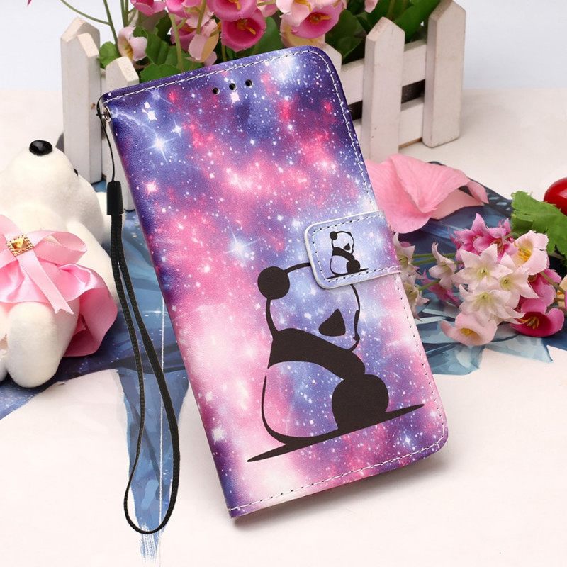 Flip Case Samsung Galaxy A33 5G Panda Galaxy