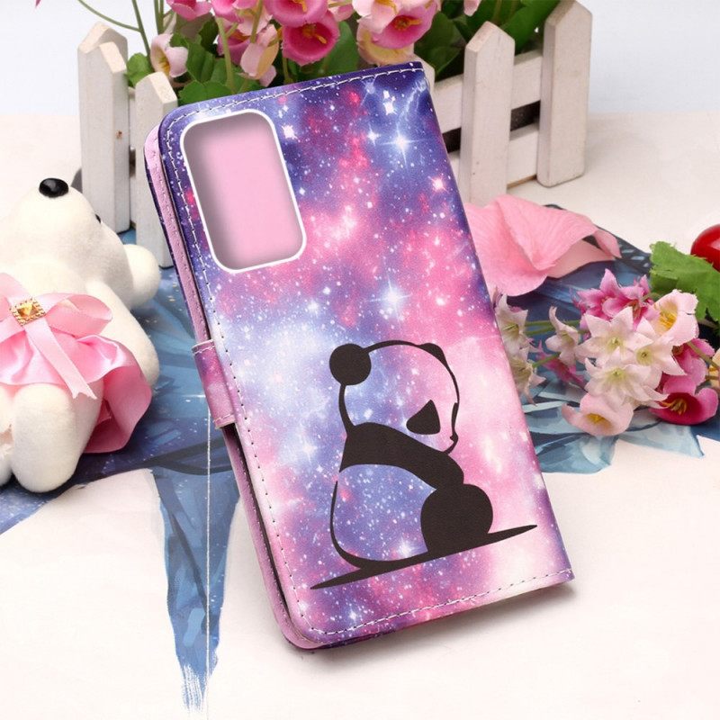 Flip Case Samsung Galaxy A33 5G Panda Galaxy