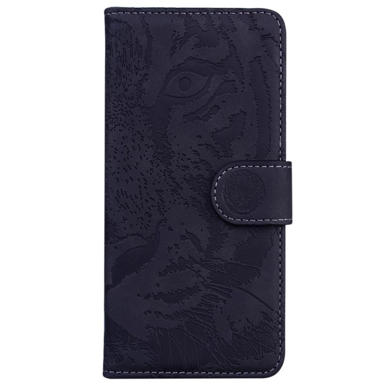 Flip Case Samsung Galaxy A33 5G Tiger Footprint