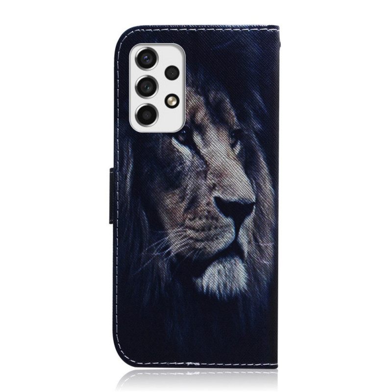 Kotelot Samsung Galaxy A33 5G Dreaming Lion